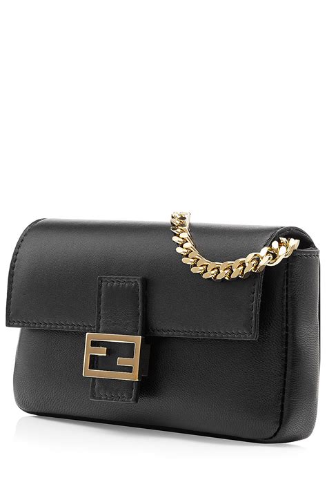 fendi micro leather baguette|Fendi baguette price.